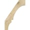 Ekena Millwork 4"W x 18"D x 26"H Balboa Rough Sawn Knee Brace, Douglas Fir BRC04X18X26BOA00RDF - alternate 2